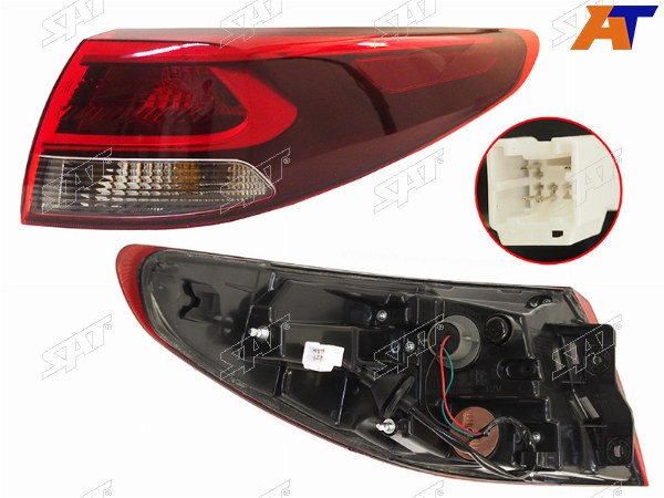 Фонарь задний KIA RIO X-LINE 17-21 RH