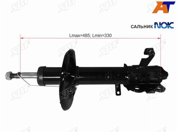 Стойка передняя TOYOTA COROLLASPRINTERSPACIOCARIBLVNCRETRNMRN 91-02 RH