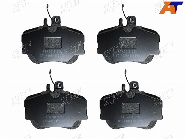 Колодки тормозные перед MERCEDES W202S202