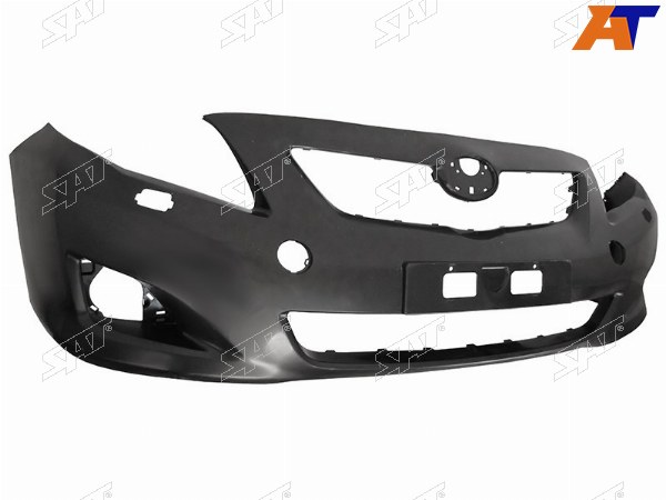 Бампер передний Toyota Corolla (E150) 06-10 (Под омыватели фар)