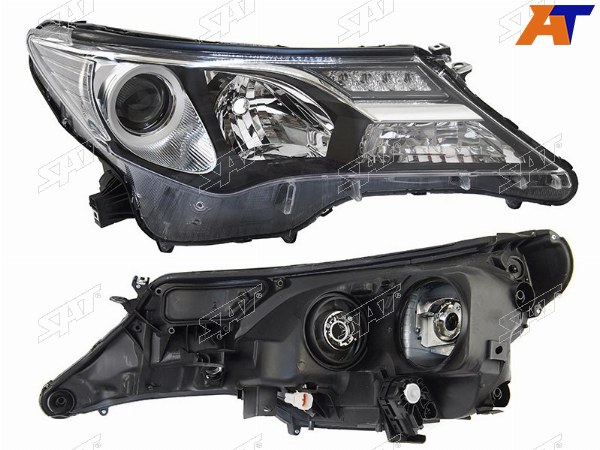 Фара TOYOTA RAV4 13-15 RH с электрокорректором