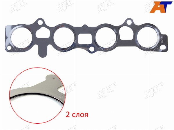 Прокладка выпускного коллектора NISSAN ADEXPERTCUBEMARCHNOTEQASHQAITIIDAWINGROA HR15DEHR16DE