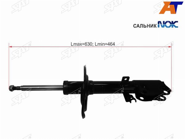 Стойка задняя TOYOTA CAMRYWINDOMLEXUS ES300 03-06 (пружина бочка) RH