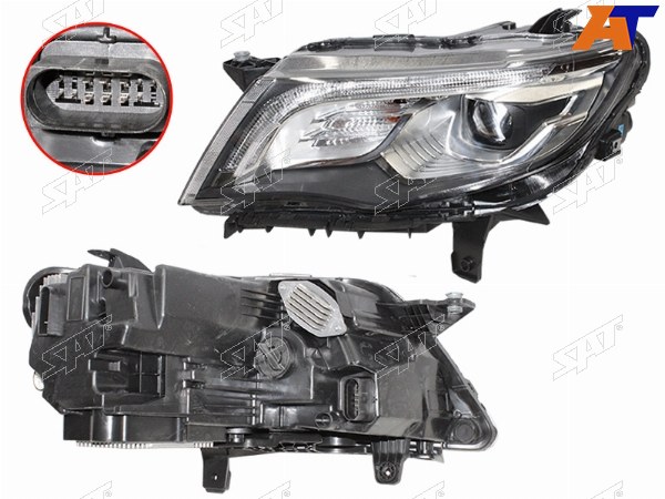 Фара GEELY ATLAS 16-22 LH LED