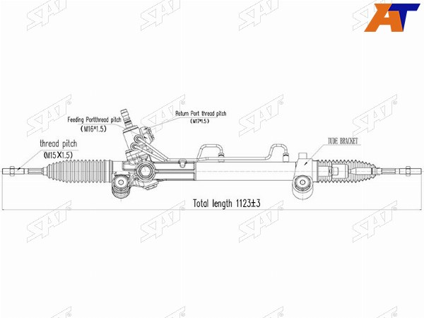 Рейка рулевая Toyota Camry V40 06-11 LHD