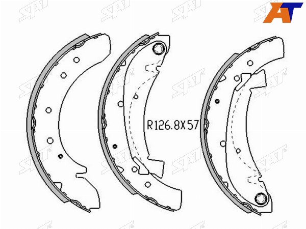 Колодки тормозные зад CITROEN JUMPER 94-06JUMPY 07-FIAT DUCATO 94-02PEUGEOT BOXER 94-05