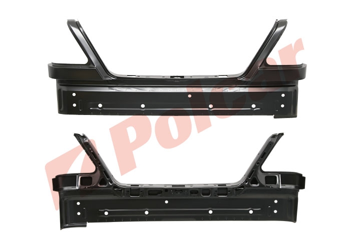500290 W202C (SDN) 0393-0301 ПАНЕЛЬ ЗАДНЯЯ С РАМКАМИ ФОНАРЕЙ