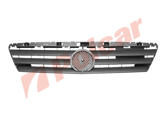500505 W168 A-КЛАСС 97-01 РЕШЕТКА РАДИАТОРА ЧЕРНАЯ