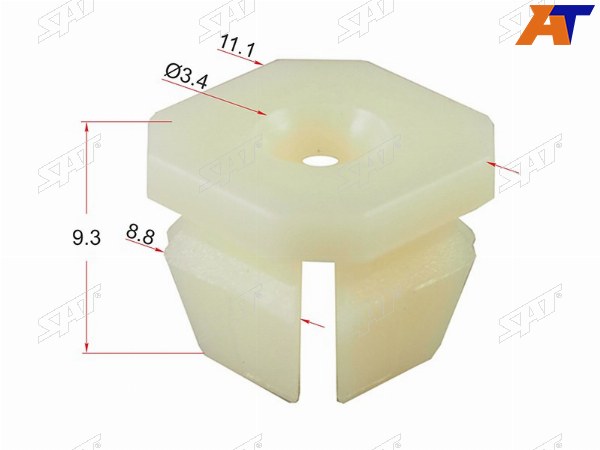 Клипса панели приборов GM (1 шт.)