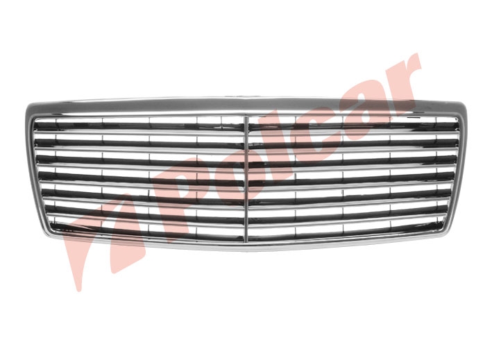 502405-0 W140 91-0998 РЕШЕТКА КПЛ.13 МОЛДИНГОВ(ХРОМ-ЧЕРНАЯ)