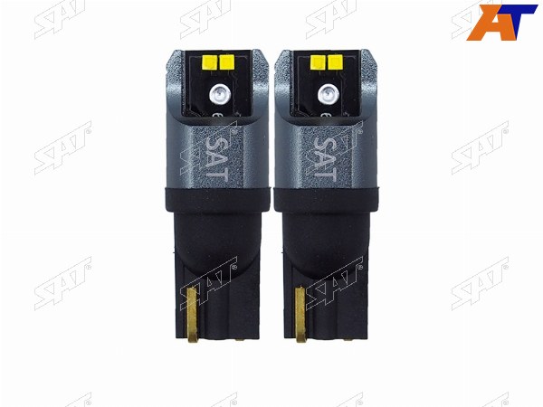 Лампа дополнительного освещения 12V W5W 1.7W150LM Canbus LED 6000-6500K, белая (Комплект 2 шт.)