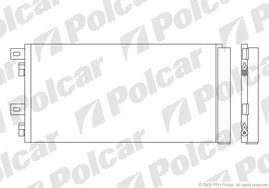 5101K8C1 РАДИАТОР КОНДИЦИОНЕРА 625 x 300 x 16