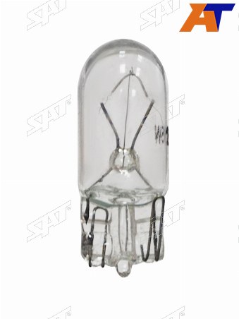 Лампа дополнительного освещения 12V 5W W5W (без цоколя )