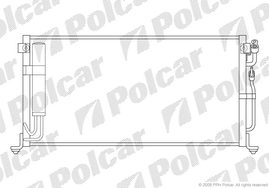 5231K8C2 COLTLAN 0396- 1316 РАДИАТОР КОНДИЦИОНЕРА С ОСУШИТЕЛЕМ 665X315