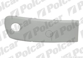 524107-7 COLT 04- 3-ДВ НАКЛАДКА НА БАМПЕР ЛЕВАЯ С ОТВ ПОД ПТ ФАРУ