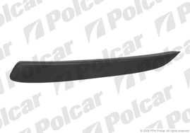 55090715 ASTRA H 04- НАКЛАДКА НА БАМПЕР ЛЕВАЯ ЧЕРНАЯ (HBKOMBI)