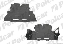 550934-5 ASTRA H 04-  ЗАЩИТА ПОД ДВИГАТЕЛЬ