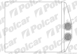 5518N8-1 VECTRA 02-09SIGNUM 03-9.3 02- РАДИАТОР ОТОПИТЕЛЯ 185X169X35