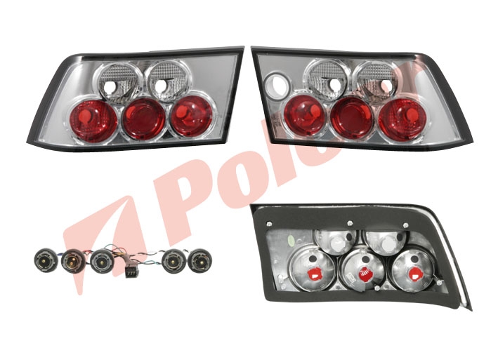 5530917E CALIBRA 1089-0797 КОМЛЕКТ ФОНАРЕЙ ЗАДНИХ ПРОЗР.СЕРЕБР. ТЮНИНГ