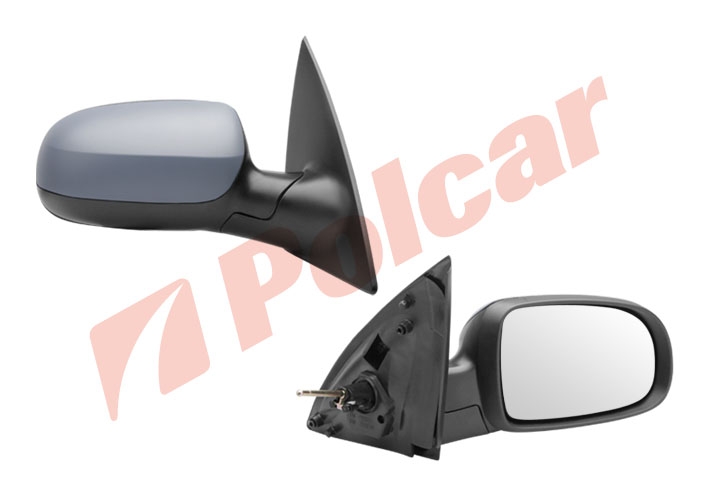 5556521M CORSA 01-06 ЗЕРКАЛО ПРАВОЕ МЕХАНИКА ПОД ПОКРАСКУ