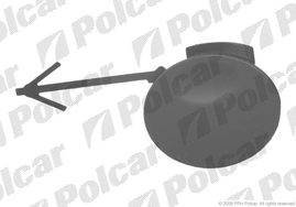 555807-9 CORSA 2006 - ЗАГЛУШКА КРЮКА БУКСИРОВКИ ПОД ПОКРАСКУ