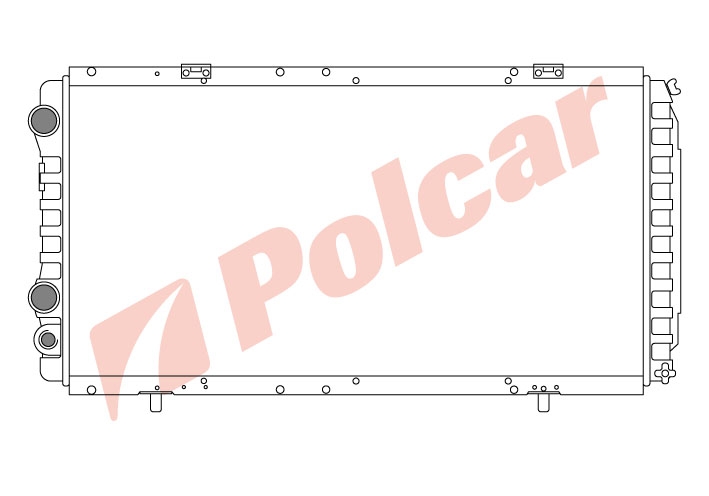 570208A2 BOXERJUMPERDUCATO 0694-2001 РАДИАТ.790Х410 PE2146