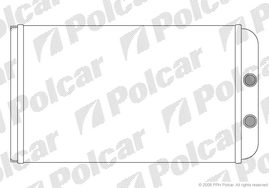 5702N8-2 BOXER 01-06JUMPER 99-02DUCATO 98-02 РАДИАТОР ОТОПИТЕЛЯ 298X198X41