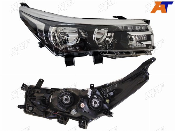Фара TOYOTA COROLLA 13-16 RH ДХО