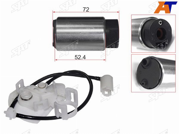 Топливный насос 12V, 3BAR, 100LH  2AZFE