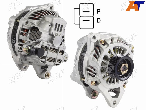 Генератор MAZDA 3 1.31.6 03-13 BKBL 12V 80A