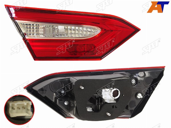 Фонарь в крышку багажника TOYOTA CAMRY 18- LH