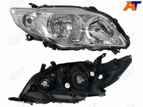 Фара TOYOTA COROLLA 06-10 RH с электрокорректором