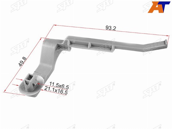 Клипса хомут эл. проводки TOYOTALEXUS (1 шт.)