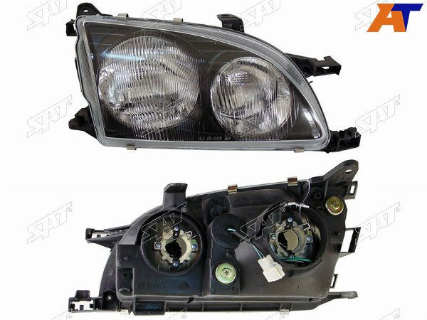 Фара TOYOTA AVENSISCALDINA 97-00 RH черная