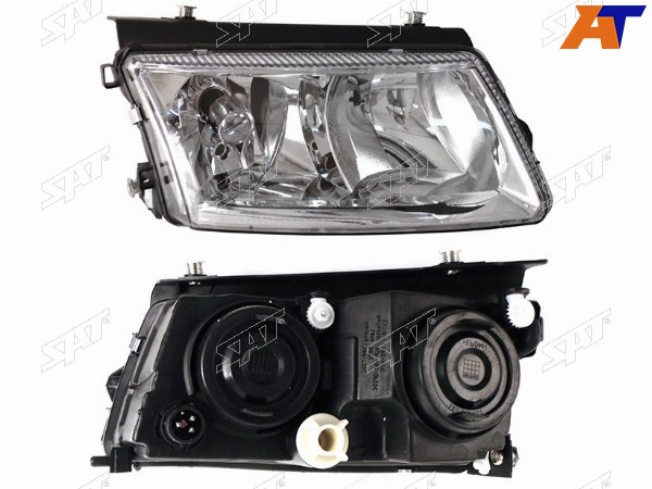 Фара VW PASSAT B5 97-00 RH без ПТФ