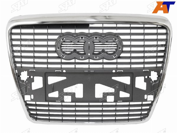 Решетка радиатора AUDI A6 05-08 хром