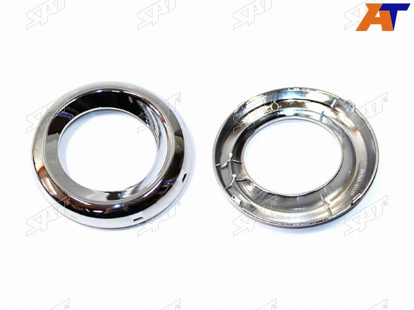 Оправа ПТФ TOYOTA RAV 08-12 SPORT LH хром