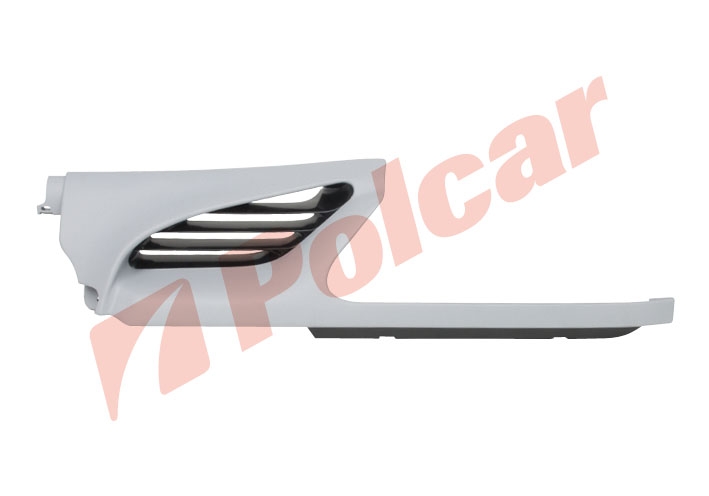 6007061X MEGANE 95-99 ПЛАНКА ПОД ФАРУ+ РЕШЕТКА ЛЕВАЯ
