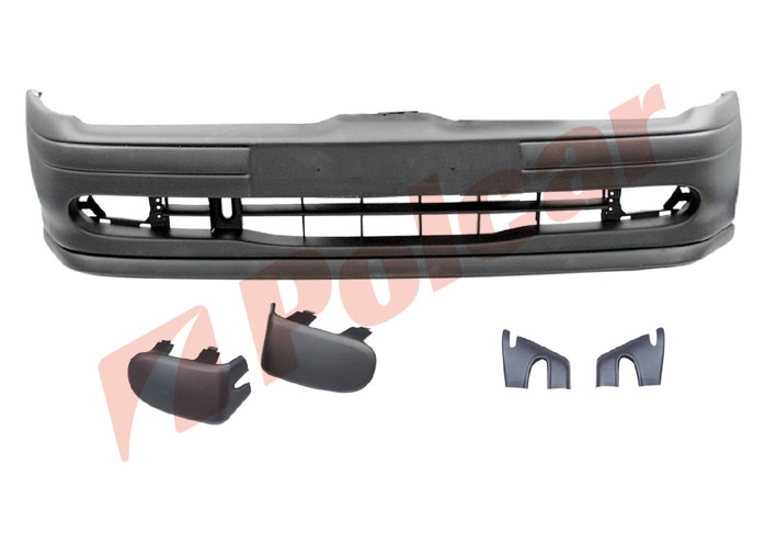 600707-2 MEGANE SCENIC 95-99 БАМПЕР ПЕРЕДНИЙ ЧЕРНЫЙ