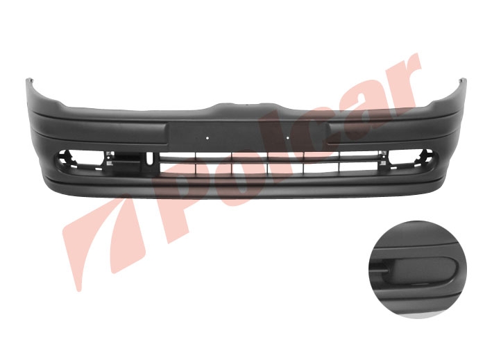 600707-Q MEGANE 95-99 БАМПЕР ПЕРЕДНИЙ ЧЕРНЫЙ КОМПЛЕКТ