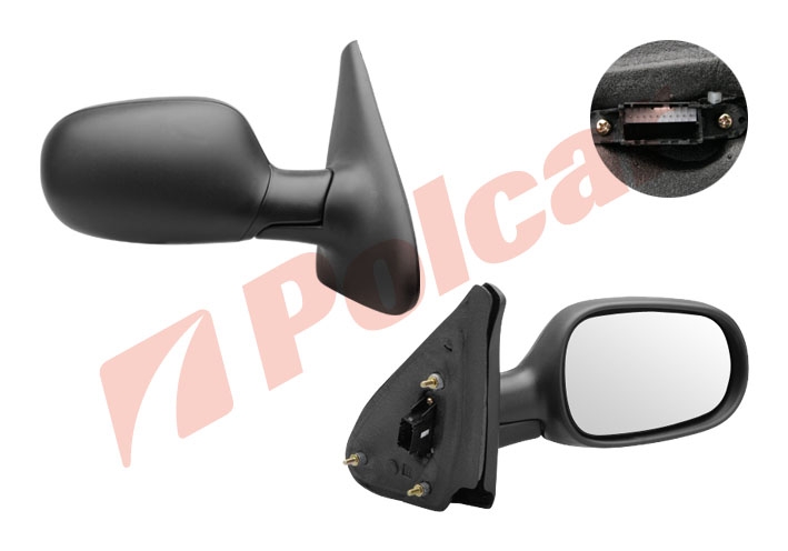 6007524M MEGANE 95-99 ЗЕРКАЛО R ЭЛЕКТРИКА+ОБОГРЕВ