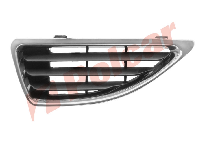 6011052X MEGANE 99- РЕШЕТКА С ХРОМ.РАМКОЙ ПРАВАЯ R