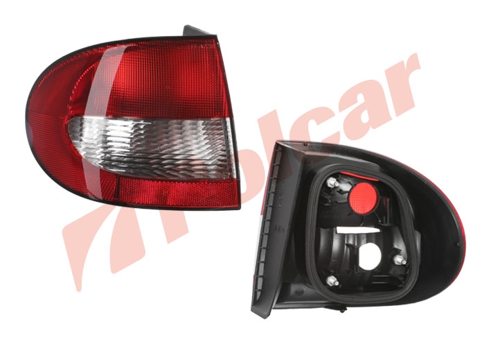 6011872E MEGANE 99-02 ФОНАРЬ ЗАДНИЙ ЛЕВЫЙ TYC