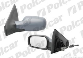 6012512M MEGANE II 03- ЗЕРКАЛО L МЕХАНИЧЕСКОЕ ПОД ПОКРАСКУ