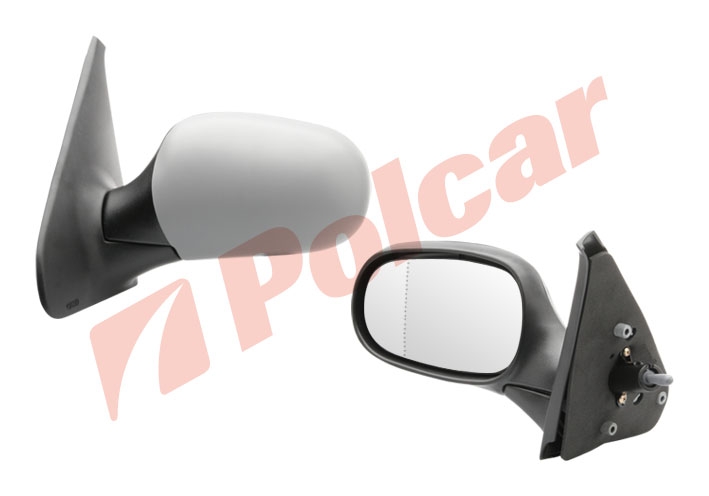 6015512M CLIO 98-00 ЗЕРКАЛО МЕХАНИЧЕСКОЕ ЛЕВОЕ ПОД ПОКРАСКУ