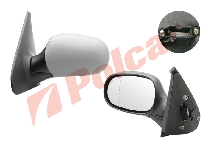 6015514M CLIO 98-00 ЗЕРКАЛО ЭЛЕКТРИКА+ОБОГРЕВ ЛЕВОЕ