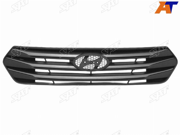 Решетка радиатора HYUNDAI CRETA 16-20 черно-серая
