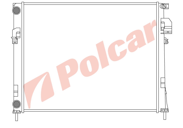 602608-1 PRIMASTAR 02-VIVAROTRAFIC 01-06 РАДИАТОР 560X450X18