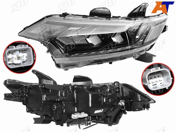 Фара MITSUBISHI OUTLANDER 18-22 LH LED