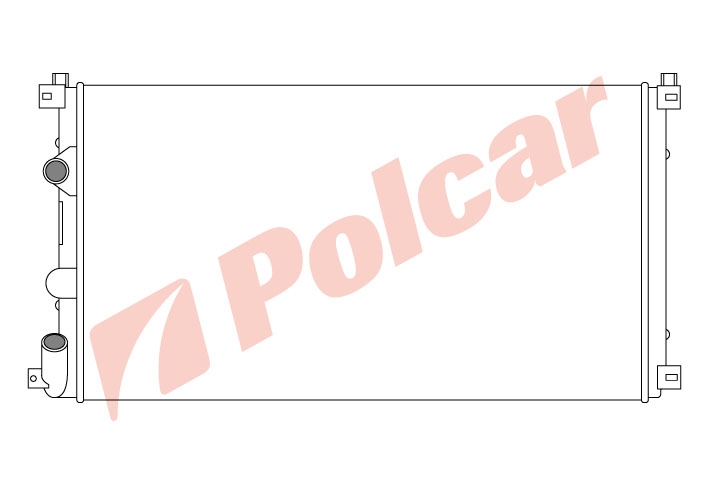 604208-2 MASTERMOVANO 03- РАДИАТОР  730X414  1.9;2.2;2.5D M -C
